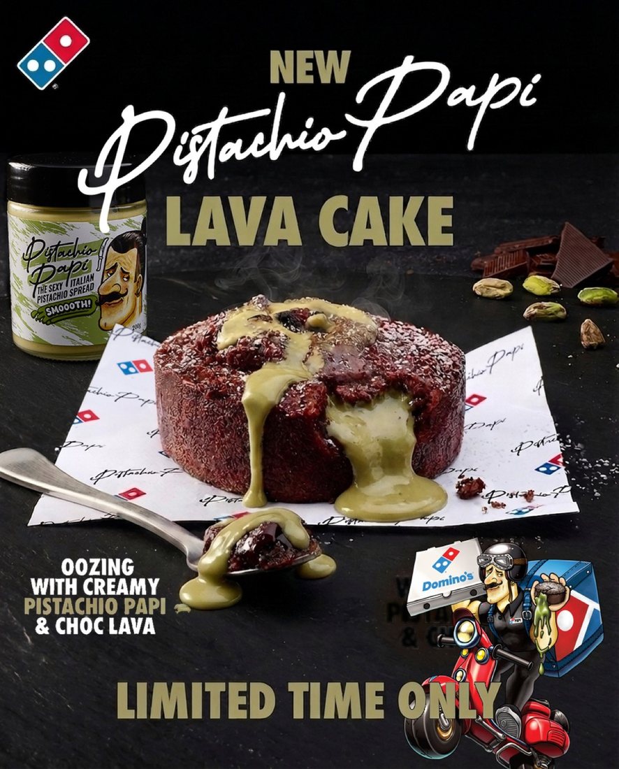 Domino's x Pistachio Papi