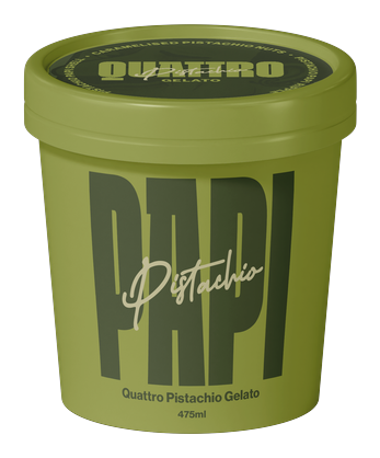 Quattro Pistachio Gelato 475ml